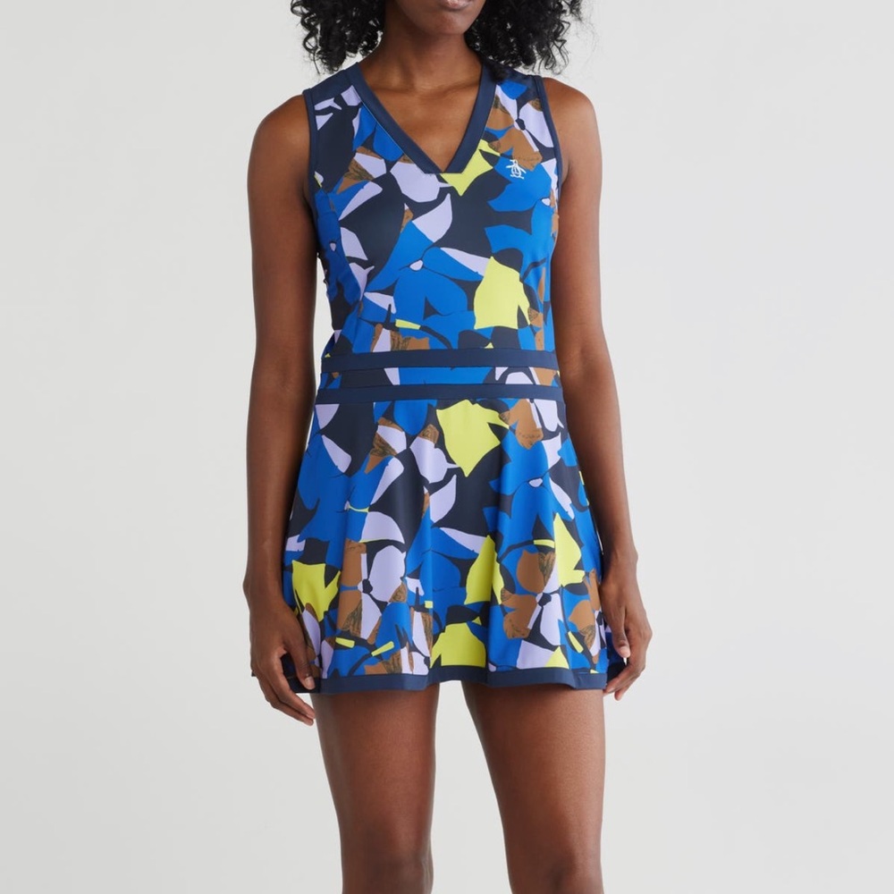 Original Penguin Floral Print Tennis Dress